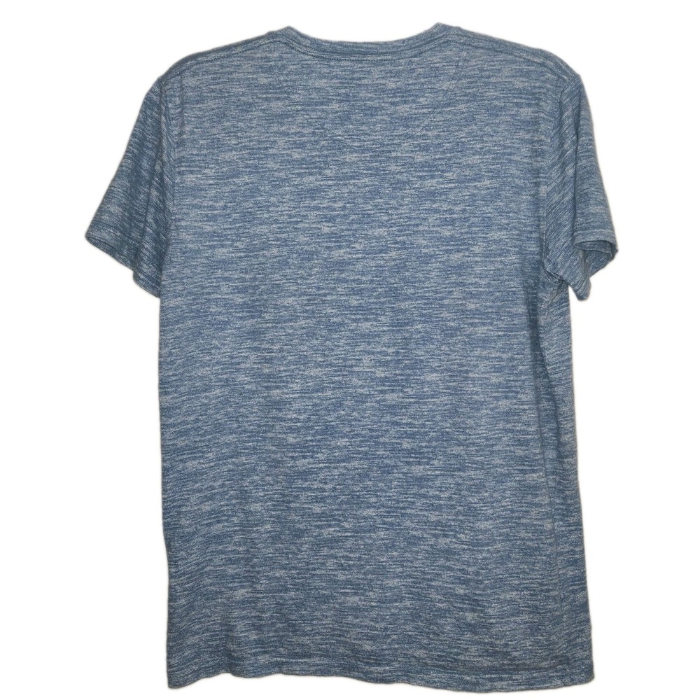 Hollister Mens Blue Heathered Short Sleeve T-Shirt. SMALL - Picture 2 of 7